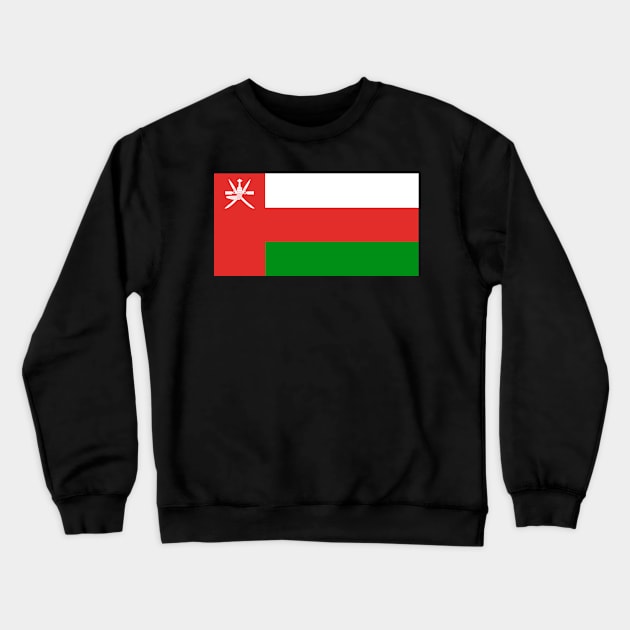 Oman Crewneck Sweatshirt by Wickedcartoons